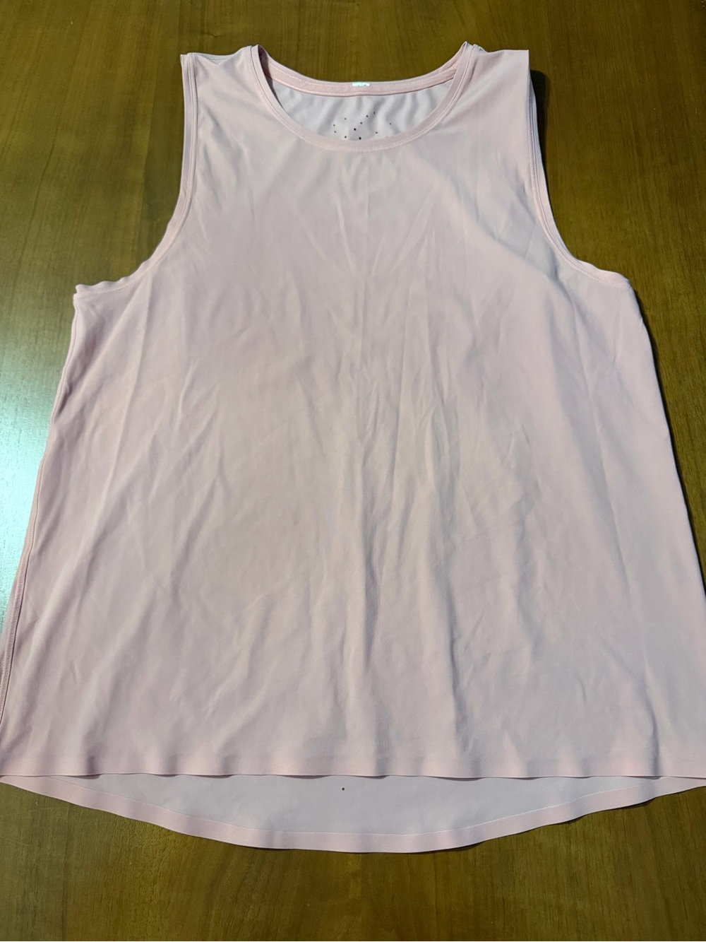 lululemon athletica Light Pink Sleeveless Athletic Tank